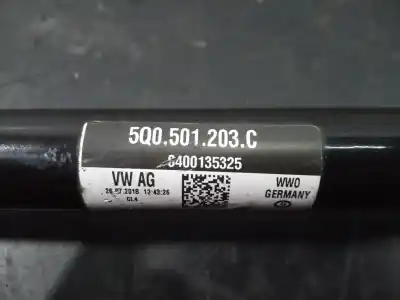 Second-hand car spare part rear left transmission for cupra ateca 2.0tsi 4drive oem iam references 5q0501203c p1-b6-18 