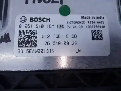 Автозапчастина б/у ебу контролер двигуна для ssangyong tivoli 1.2 посилання на oem iam 1765400032 e3-a3-19-1 0261s101by
