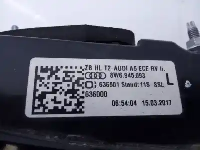 Автозапчасти б/у левый задний фонарь в двери за audi a5 cabriolet (f57) advanced quattro ссылки oem iam 8w6945093 e1-b6-27-1 
