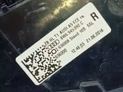 Автозапчасти б/у правый задний фонарь за audi a5 cabriolet (f57) advanced quattro ссылки oem iam 8w6945092c e1-b6-47-2 