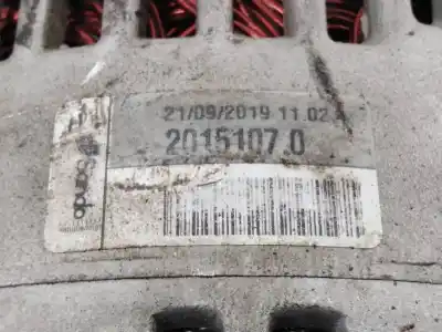 Peça sobressalente para automóvel em segunda mão alternador por fiat ulysse (179) 2.2 jtd admiral referências oem iam 20151070 p3-b6-14-3 