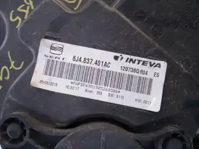 Автозапчастина б/у регулятор вікна передній лівий для seat ibiza (6j5) fr tech посилання на oem iam 6j4837461 e1-b6-48-1 