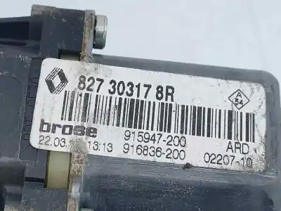 Автозапчастина б/у двигатель заднього правого скла для renault scenic iii dynamique посилання на oem iam 0130822516 e1-a1-36-2 827303178r