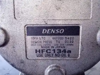 Pezzo di ricambio per auto di seconda mano compressore aria condizionata per jaguar daimler 8/3996 riferimenti oem iam hfc134a p3-a1-19-3 4472005420