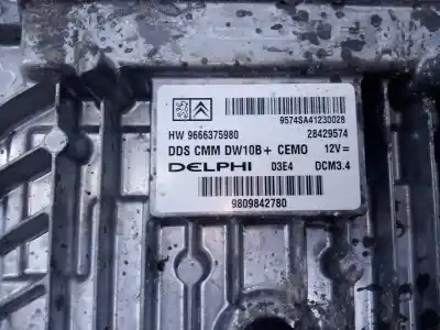 Second-hand car spare part ecu engine control for peugeot 508 active oem iam references 9666375980 e3-b2-49-3 98009842780