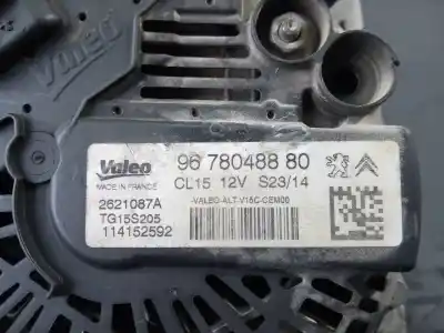 Peça sobressalente para automóvel em segunda mão alternador por peugeot 508 active referências oem iam 9678048880 p3-a4-19-2 