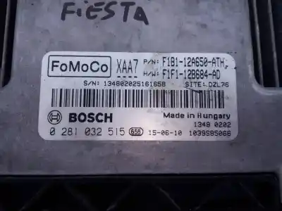 Автозапчастина б/у ебу контролер двигуна для ford fiesta (ccn) black edition посилання на oem iam 0281032515 e3-b3-31-2 f1b112a650ath