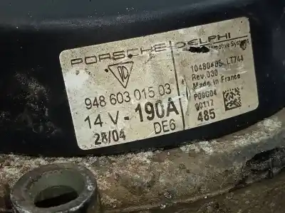 Автозапчастина б/у генератор для porsche cayenne (typ 9pa) s посилання на oem iam 94860301503 p3-a5-3-1 