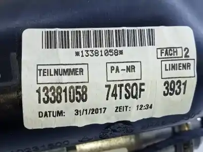 Автозапчасти б/у подушка безопасности передняя правая за opel zafira (c) selective start/stop ссылки oem iam 13381058 e2-b6-64-2 