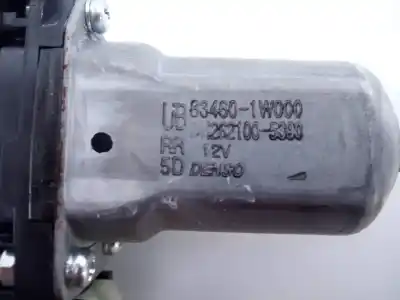 Second-hand car spare part rear right window regulator for kia rio concept oem iam references 834601w000  