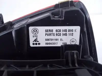 Pezzo di ricambio per auto di seconda mano luci posteriori destra per volkswagen polo (6c1) comfortline bluemotion riferimenti oem iam 6c0945096k e1-b6-35-1 6c0945112