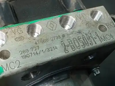 Pezzo di ricambio per auto di seconda mano abs per dacia duster ii prestige riferimenti oem iam 476602738r p3-a8-7-4 19071413214