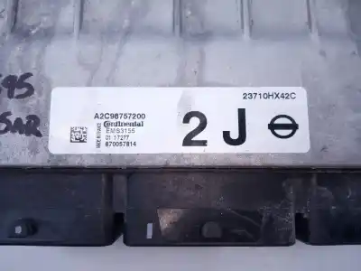 Second-hand car spare part ecu engine control for nissan pulsar (c13) acenta oem iam references 23710hx42c e3-b4-31-2 a2c98757200