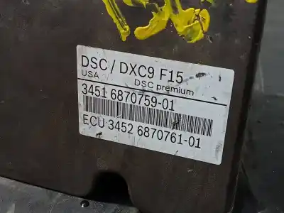 Автозапчастина б/у абс для bmw x6 (f16) xdrive40d посилання на oem iam 3451687480101 p3-a8-27-3 61230412