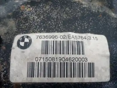 Second-hand car spare part rear differential for bmw x6 (f16) xdrive40d oem iam references 755156805 p1-b6-9 0715081904620003