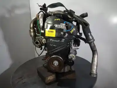 Pezzo di ricambio per auto di seconda mano motore completo per renault megane iv berlina 5p 1.5 dci diesel fap energy riferimenti oem iam k9k834 m1-b3-136 