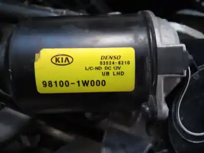 Peça sobressalente para automóvel em segunda mão motor do limpa para brisas por kia rio concept referências oem iam 981001w000  035248210