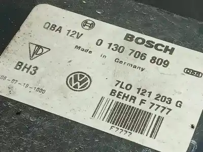 Автозапчастина б/у електро вентилятор для audi q7 (4l) 3.0 v6 24v tdi посилання на oem iam 7l0121203g p2-a7-1 0130706809