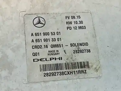 Piesă de schimb auto la mâna a doua unitate de control motor ecu pentru mercedes clase e (w212) lim. 250 cdi blueefficiency (212.003) referințe oem iam a6519005301  a6519013301