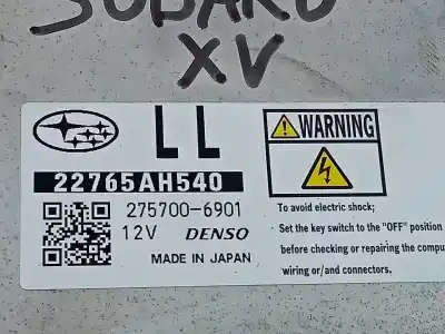 Second-hand car spare part ecu engine control for subaru xv exclusive oem iam references 22765ah540 e3-b6-27-2 2757006901