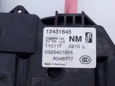 Second-hand car spare part rear right door lock for opel corsa e selective oem iam references 13431845 e2-b6-59-2 1101170210