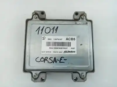 Second-hand car spare part ecu engine control for opel corsa e selective oem iam references 12679197 e3-a5-22-2 