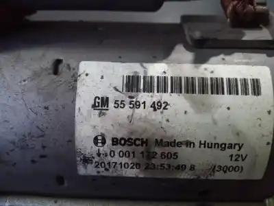 Peça sobressalente para automóvel em segunda mão motor de arranque por opel corsa d selective referências oem iam 55591492 p3-a10-27-2 0001172605