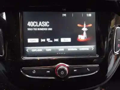 Peça sobressalente para automóvel em segunda mão sistema de áudio / rádio cd por opel corsa e selective referências oem iam 