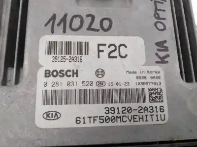 Second-hand car spare part ecu engine control for kia optima drive oem iam references 391202a316 e3-a3-3-4 0281031520