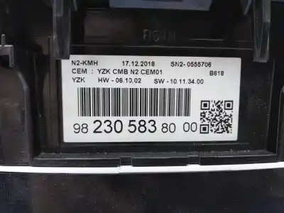 Peça sobressalente para automóvel em segunda mão quadrante por citroen c3 live referências oem iam 9823058380 e3-b2-29-4 sn20555706