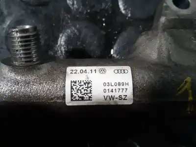 Pièce détachée automobile d'occasion rampe d'injecteur pour volkswagen golf vi (5k1) advance bluemotion références oem iam 03l089h p1-b3-9 