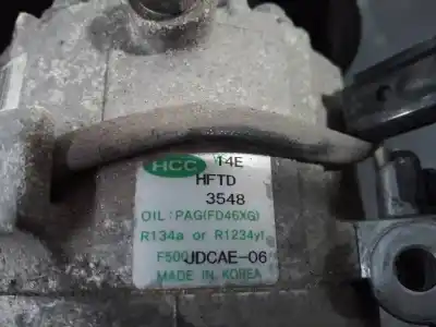 Pezzo di ricambio per auto di seconda mano compressore aria condizionata per kia cee´d drive riferimenti oem iam f500jdcae06 p3-a3-7-1 r1234yf