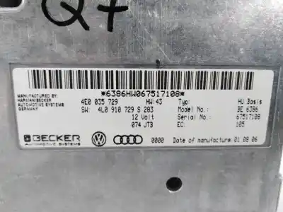 Pièce détachée automobile d'occasion module électronique pour audi q7 (4l) * références oem iam 4e0035729 e2-a1-10-7 4l0910729
