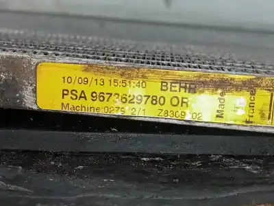 Pezzo di ricambio per auto di seconda mano condensatore / radiatore aria condizionata per citroen c4 picasso attraction riferimenti oem iam 9673629780 p2-a4-2 