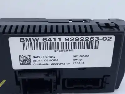 Peça sobressalente para automóvel em segunda mão comando de sofagem (chauffage / ar condicionado) por bmw x1 (e84) sdrive 18d referências oem iam 6411929226302 e3-a2-22-1 bh929226302