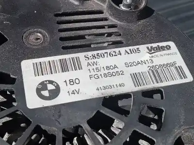 Second-hand car spare part alternator for bmw x1 (e84) sdrive 18d oem iam references 8507624 p3-b6-2-1 