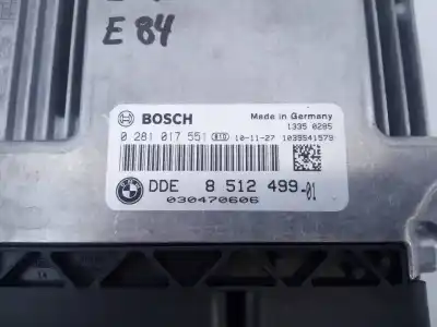 Second-hand car spare part ecu engine control for bmw x1 (e84) sdrive 18d oem iam references 8512499 e3-a2-29-4 0281017551