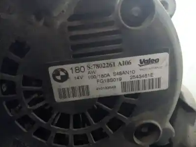 Second-hand car spare part alternator for bmw x1 (e84) sdrive 18d oem iam references 7802261 p3-a4-14-5 s48an10