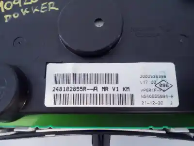 Автозапчасти б/у приборная доска за dacia dokker express ambiance ссылки oem iam 248102855r e2-a1-38-2 