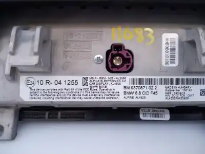 Second-hand car spare part gps navigation system for bmw serie 2 active tourer (f45) 220d xdrive oem iam references 9370871022 e3-a2-40-3 913990401