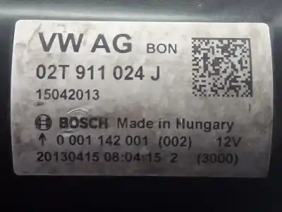 Автозапчастина б/у двигун запускається для skoda rapid active посилання на oem iam 02t911024j p3-b7-9-3 