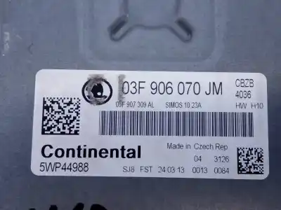 Автозапчасти б/у блок управления двигателем за skoda rapid active ссылки oem iam 03f906070jm e2-a1-33-8 5wp4488