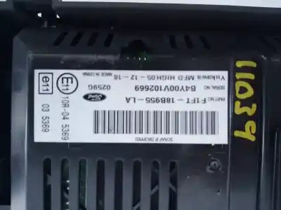 Автозапчасти б/у аудиосистема / радио cd за ford focus lim. st-line ссылки oem iam f1et18k811bd e3-b2-28-2 f1bt18c815gl