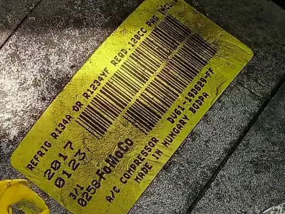 Second-hand car spare part air conditioning compressor for ford focus lim. st-line oem iam references dv6119d629ff p3-b2-2-3 