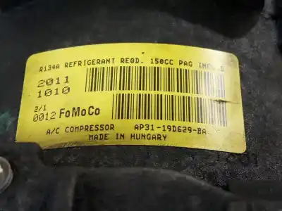 Second-hand car spare part air conditioning compressor for ford focus turn. (cb8) titanium oem iam references ap3119d629ba p3-a3-18-1 