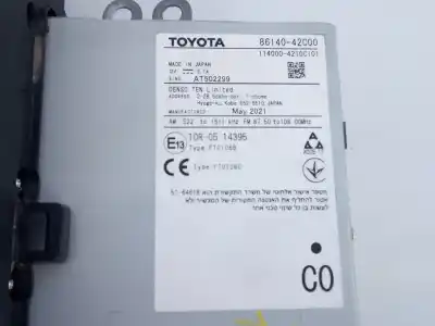 Second-hand car spare part gps navigation system for toyota rav4 hybrid 4x2 advance oem iam references 8614042c00 e3-b2-12-2 23a210075977a