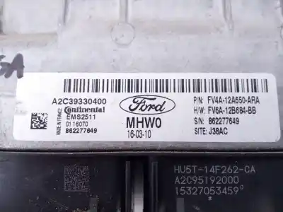 Second-hand car spare part ecu engine control for ford kuga (cbs) titanium oem iam references fv4a12a650ara e3-b3-24-4 862277649