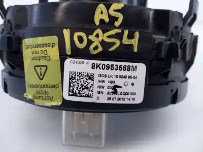 Pezzo di ricambio per auto di seconda mano anello airbag per audi a5 sportback (8t) 3.0 tdi (150kw) riferimenti oem iam 8k0953568m lk1002409504 e2-a1-24-7 