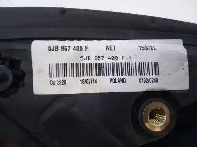 Автозапчастина б/у правий задний огляд для seat toledo (kg3) reference посилання на oem iam 5jb857408f e1-b6-43-1 
