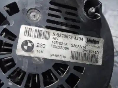 Автозапчастина б/у генератор для bmw x5 (f15) xdrive40d посилання на oem iam 8570675ai04 p3-a4-23-5 fg23s 68
